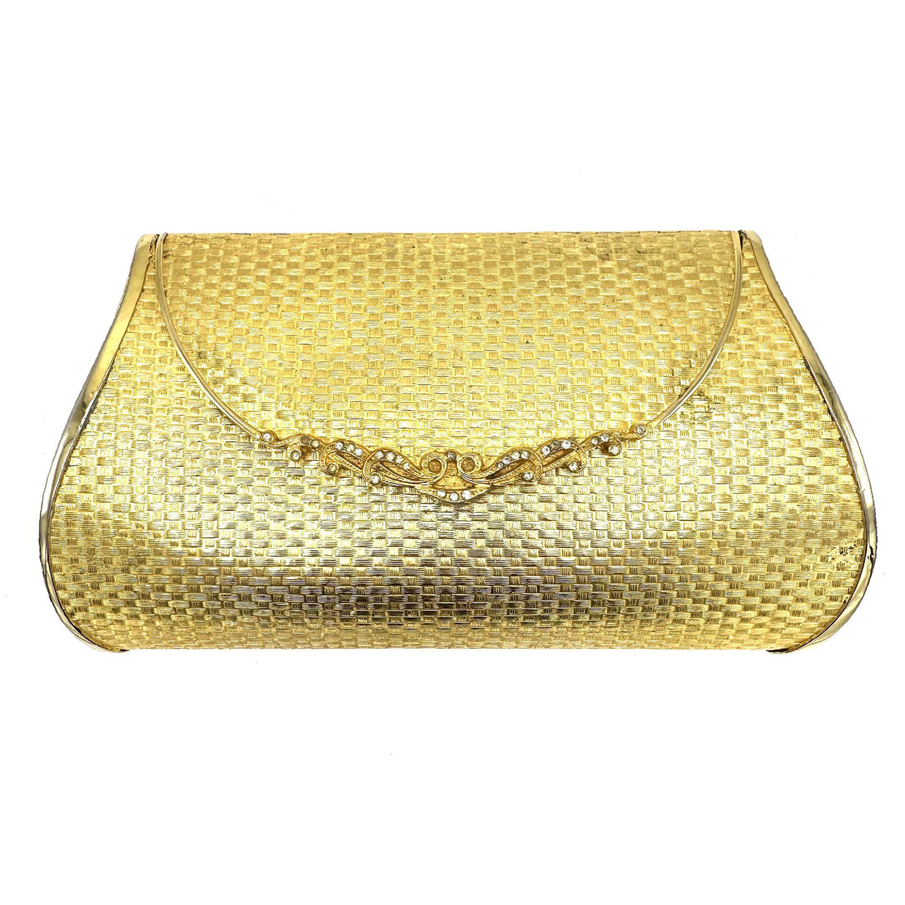 Buy Women Gun-Metal Clutch Online | SKU: 38-7589-29-10-Metro Shoes