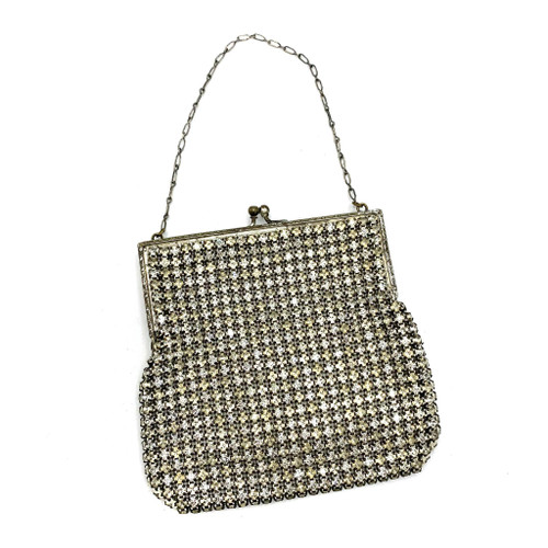 1920s Rhinestone Chain Handle Purse 1920s Rhinestone Chain Handle Purse