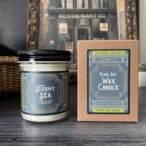 Stormy Sea Soy Wax Candle Stormy Sea Soy Wax Candle