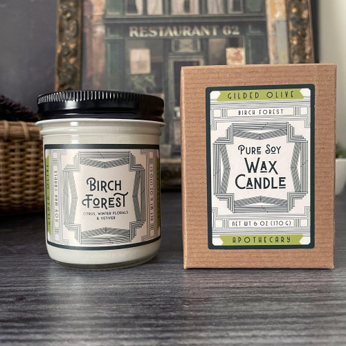 Birch Forest Soy Wax Candle