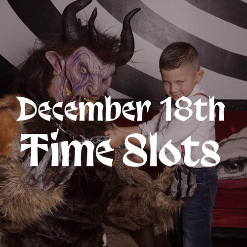 Pictures With Krampus December 18th Time Slots Pictures With Krampus December 18th Time Slots