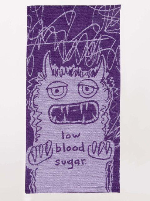 Low Blood Sugar Dish Towel Low Blood Sugar Dish Towel