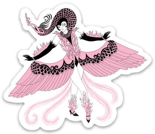 Phoenix Rising Magnet