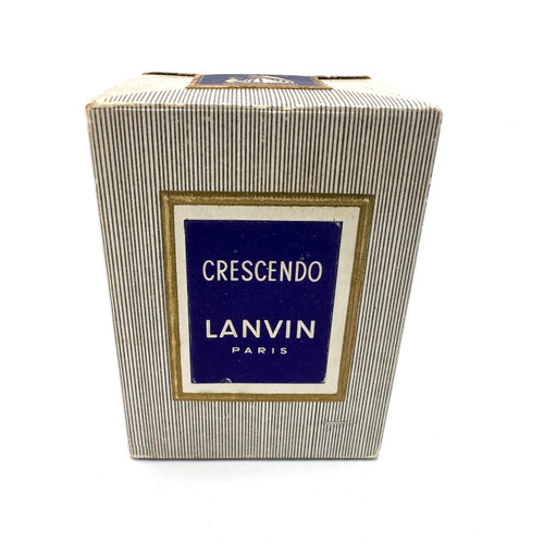 Vintage 1960s LANVIN Crescendo Perfume ½ FL OZ #469 New Sealed In Box