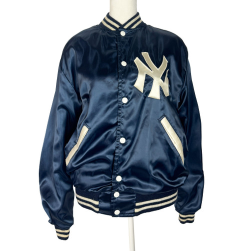1980s NY Yankees Satin Bomber Varsity Jacket