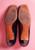 1960's Barefoot Original for The Shoe Box Brooklyn, NY Quilted Clasp Leather Pumps