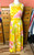 1970s Tori Richard Pastel Hawaiian Floral Print Maxi Dress