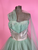 1950s Mint Tulle Sash Party Dress