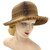 1960s Chapeau Claudette Por De Bonnet Accordion Portable Paper Hat