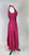 1980s - 1990s AJ Bari Pink Keyhole Back Dress
