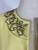 1960s Yellow Beaded Neckline Jacket