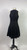 1990s Reggio Beaded Silk Little Black Dress
