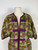 1960s - 1970s Purple and Green Plaid Wool Cape Jacket and Skirt Set