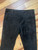 1990s - Y2K Wilsons Maxima Black Leather Faux Fur Trim Pants