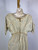 Victorian 1910s Cream Lace Empire Waist Maxi Dress