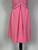 1960s Pink Wool Blend Mod Rhinestone Dress