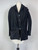 1920s L. Rosenfeld Black Wool Jacket and Vest 2 Piece Set