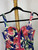 1940s - 1950s Cottex Satin Floral Printed Swimsuit