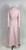 1960s D. Porthault Quilted Robe Pink Floral Print with Lace Trim