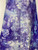 1970s Purple Tie Dye Leather Midi Skirt