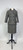 1960s Wool Tweed Leather Collar Two Piece Skirt and Jacket Set