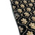 1950s Zardozi Black Velvet With Gold Metallic Embroidery Clutch
