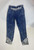 1980s Carreli Acid Wash Denim Three Piece Skirt Top and Jeans Set