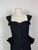 1980s - 1990s Black Ungaro Mini Dress with Bow Detailing