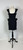 1980s - 1990s Black Ungaro Mini Dress with Bow Detailing