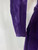 1950s Sandra Sage Purple Velvet Swing Dress
