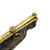 1920s Zig Zag Beaded Golden Brass Frame Chain Handle Purse