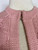 1950s Pink Hand Loomed Wool Floral Cardigan Sweater