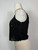 1990s Badley Mischka Black Silk Beaded Top and Jacket Set