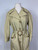 1970s Misty Harbor Wood Button O-Ring Belt Trench Coat