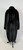 1980s Shaytoon England Black Faux Fur Coat