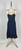 1930s - 1940s Najla Blue and Pink Bird Embroidered Slip Dress