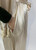 1990s - Y2K Victoria's Secret Cream Satin Slip Maxi Dress and Robe Peignoir Set