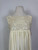 1970s Iris Lace Trim Peignoir Slip Dress and Robe Set Deadstock NWT