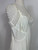1950s - 1960s Barbizon White Crepe Lace Slip Dress