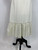 1950s Creamy White Lace Bust Slip Dress