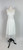 1950s - 1960s Youth Form White Nylon Lace Trim Slip Dress