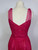 1950s - 1960s Vanity Fair Hot Pink Floral Embroidered Slip Dress