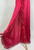 1970s Red Maxi Slip Dress & Panty Set Deadstock NWT