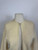 1950s Saks Fifth Avenue Cream Fuzzy Angora Cardigan Sweater
