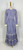 1970s Gunne Sax Purple and White Tiny Floral Print Prairie Dress