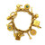 1990s MISH Garden Theme Golden Charm Bracelet