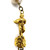 1990s KARL LAGERFELD Angel Cherub Charm Sautoir Collection Golden Necklace