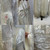 1990s Lip Service White Crushed Velvet Renaissance Bell Sleeve Maxi Dress
