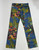 1990s- Y2K Jean Paul Gaultier JPG Jeans Tropical Floral Print Pants