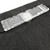 1940s Black Corde Lucite Clasp Jumbo Clutch